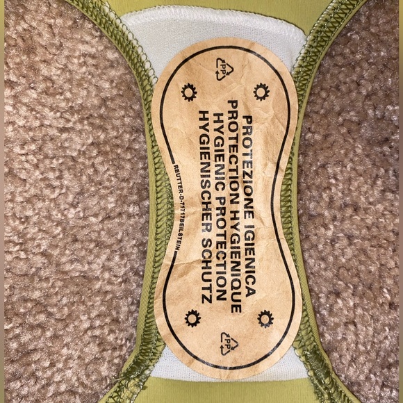 ASOS Swim Asymmetrical Neoprene Bikini - Picture 8 of 8